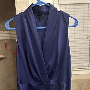 Banana Republic Deep Blue Midi Dress